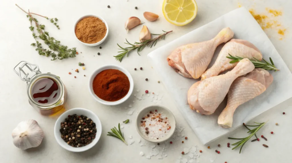 Ingredients_Smoked Chicken Drumsticks